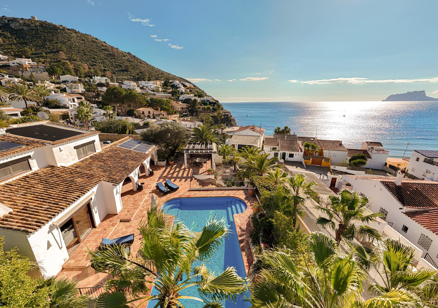 South-facing Mediterranean Villa in El Portet, Moraira