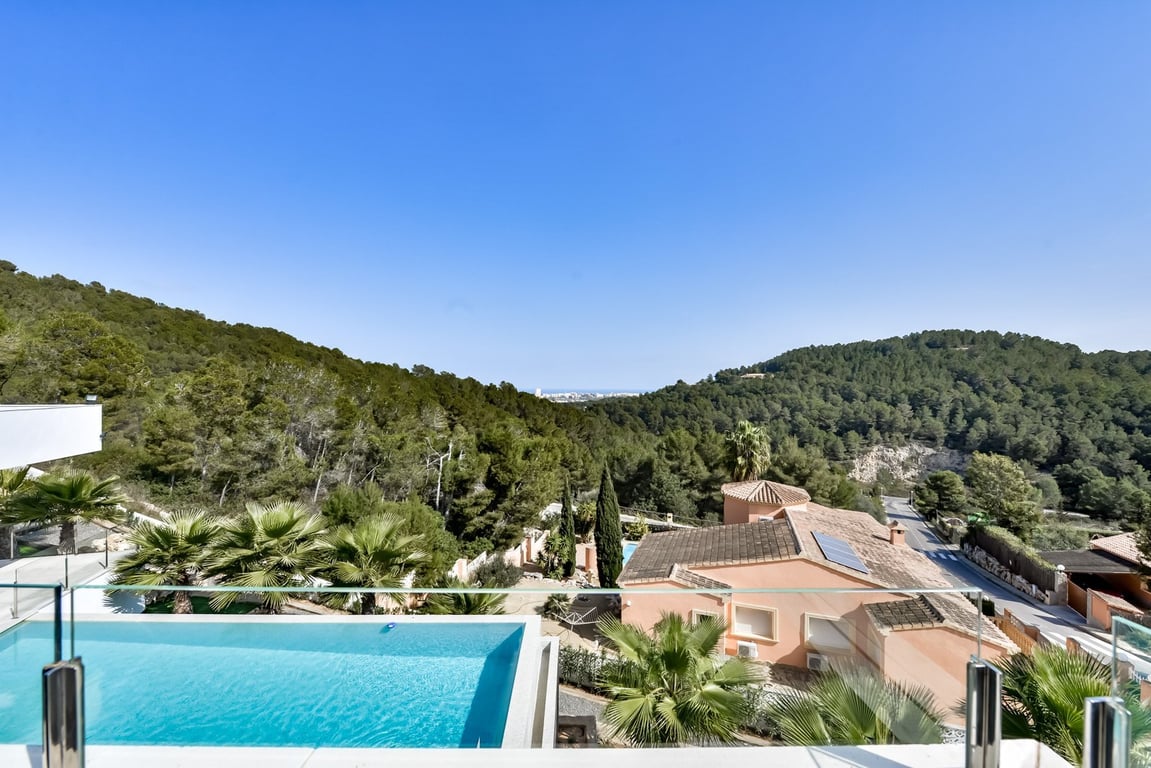 Villa moderna de lujo con vistas al mar en venta en Javea - 19