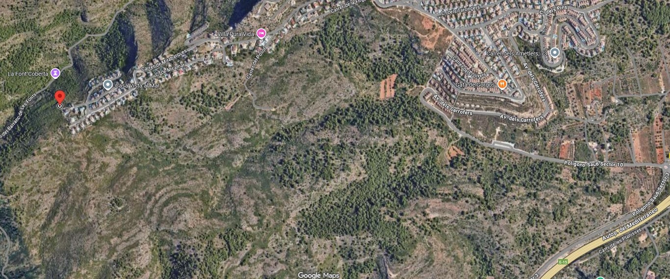 Se vende Parcela rústica en Gata de Gorgos - Pedreguer - 4