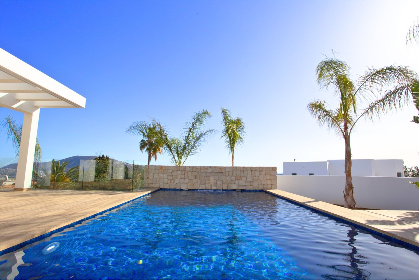 Villa Cascade — New 3-bedroom villa with panoramic Mediterranean Sea views