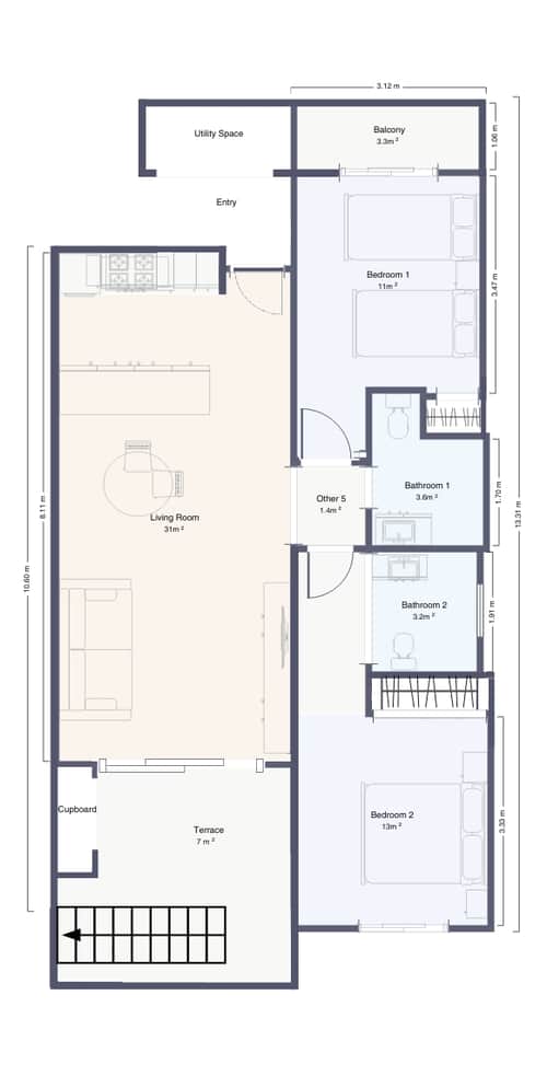 Appartement met 2 slaapkamers in Guardamar del Segura — foto 39