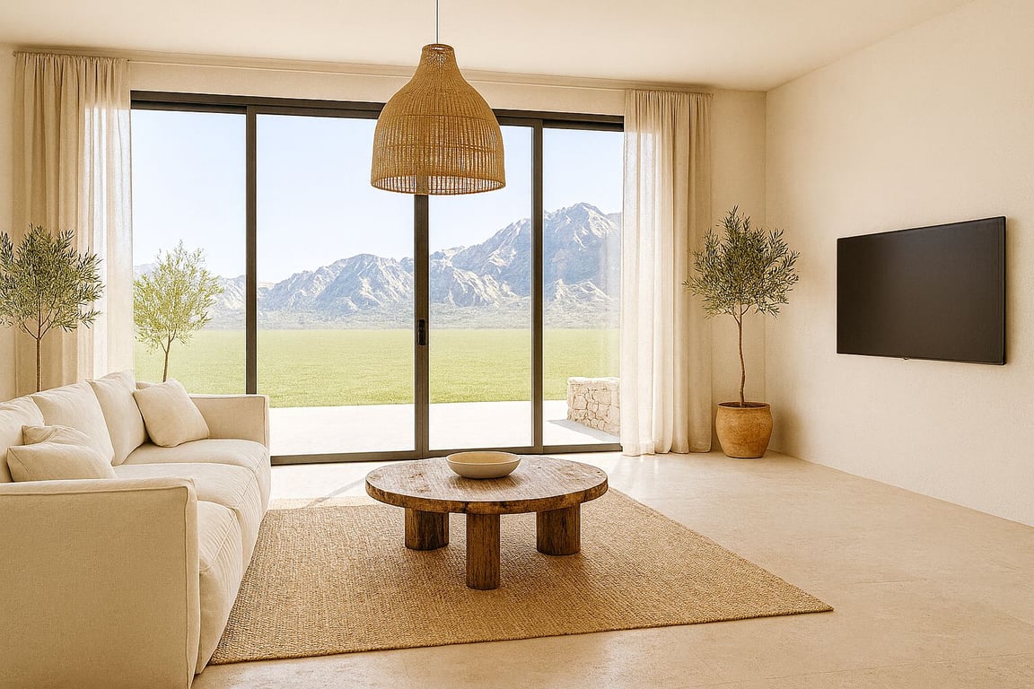 EXCLUSIVA: Vil·la de Luxe Clau en Mà, Arquitectura Estil Eivissa, 3 Dormitoris / 3 Banys, Parcel·la 1.150m², Piscina Privada 30m² i Potencial de Desenvolupament - 3