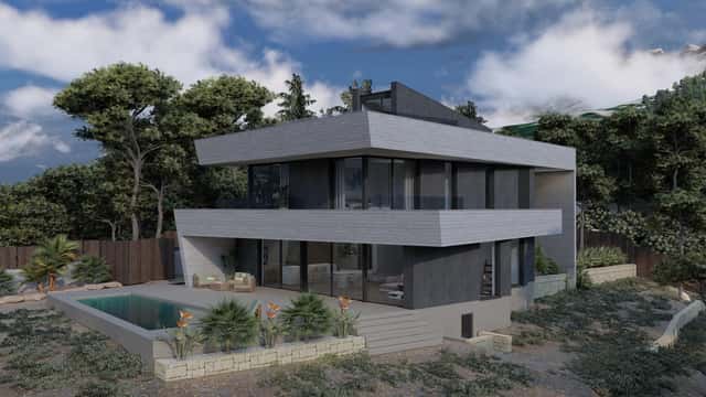 Villa mit Balkon in Altea, 4 Schlafz., 484m²