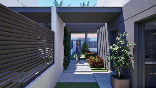 NIEUWBOUW HALFVRIJSTAANDE VILLA'S IN LOS NIETOS, LA MANGA MAR MENOR