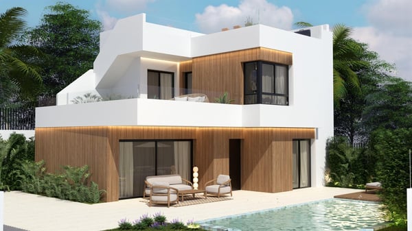 Nieuwbouwwilla’s met privézwembad in Vistabella Golf, Orihuela
