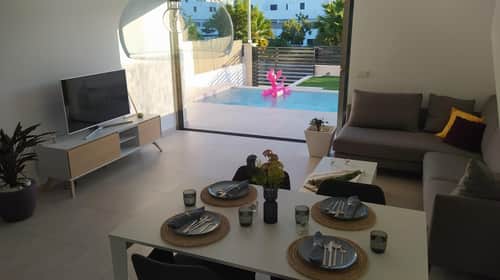 Nieuwbouwvilla met 3 slaapkamers, privézwembad en solarium in Villamartín — foto 2