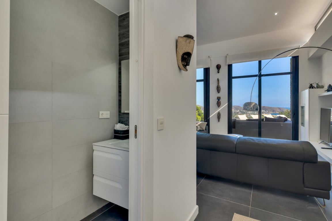 Impactante villa con vistas panorámicas al mar cerca de moraira - 22