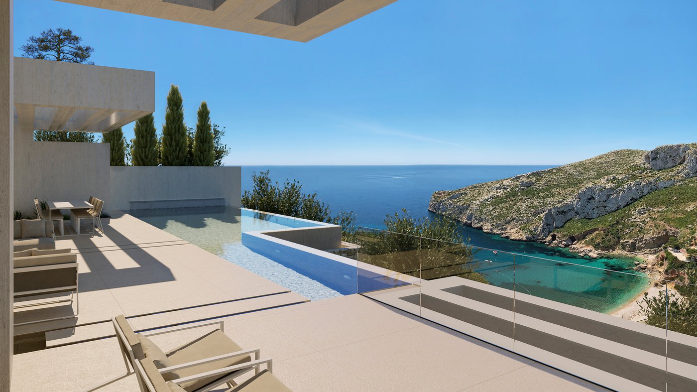 Villa Granadella — Villa de nueva construcción de lujo con vistas al mar