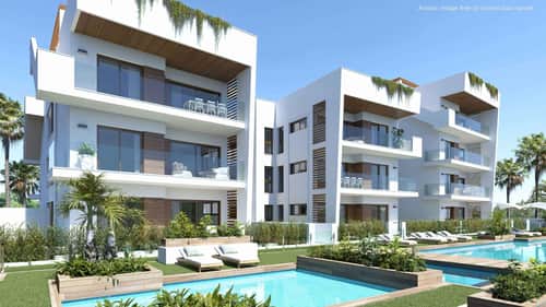 Nieuwbouw penthouse met solarium op 900 meter van het strand in Los Alcázares — foto 3