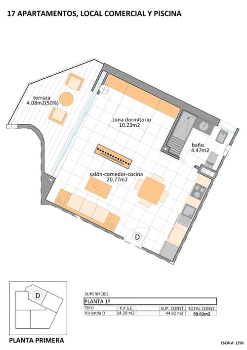 Nieuwbouw studio-appartement op 700 meter van het strand in Lo Pagán, San Pedro del Pinatar — foto 11