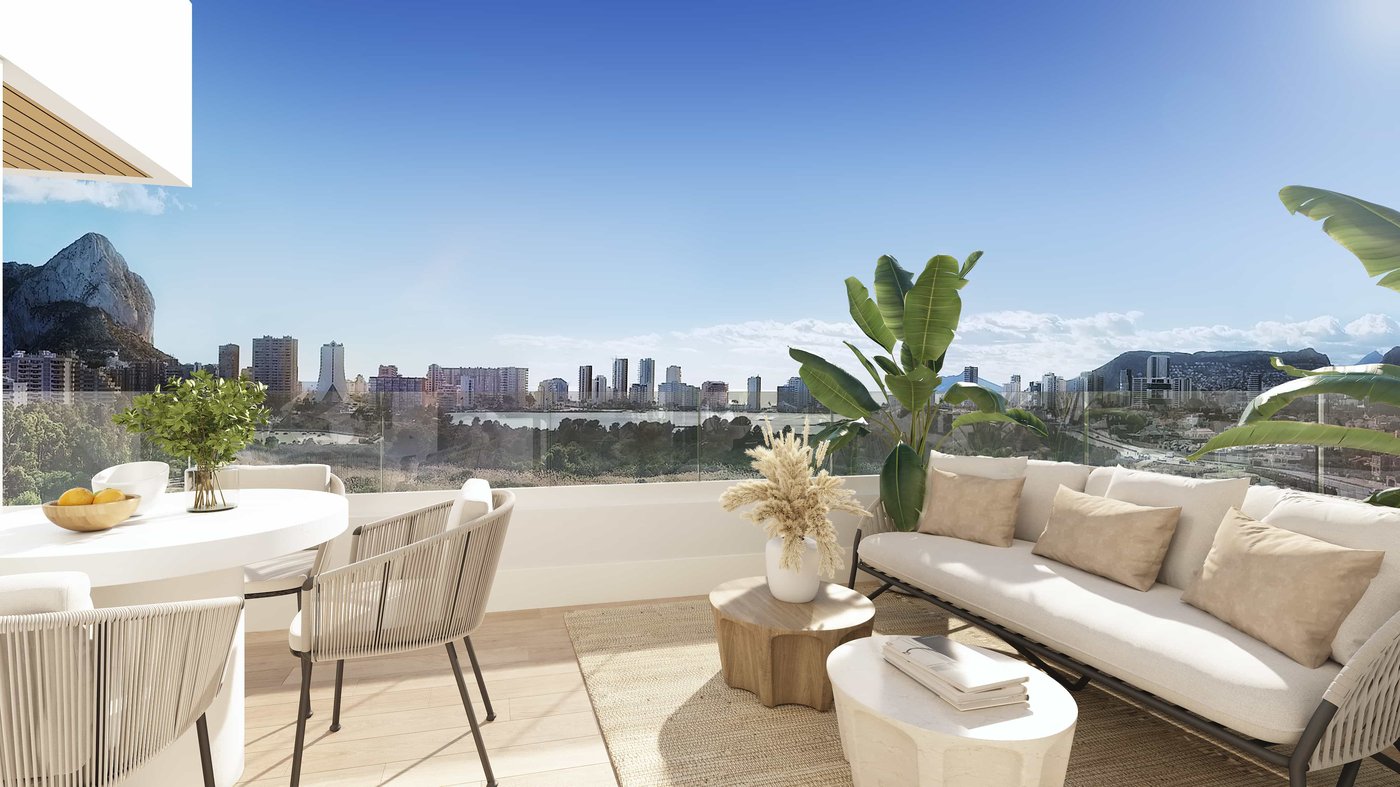 A real gem in Calpe — 2- and 3-bedroom apartments