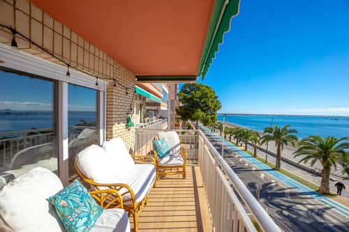 Appartement aan het strand met 3 slaapkamers en zeezicht in Lo Pagán — foto 13