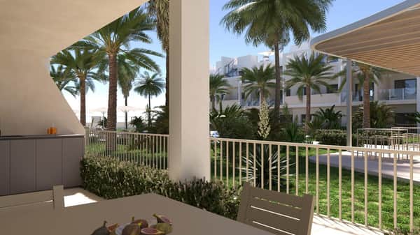 Nieuwbouwappartement met tuin in San Cayetano, Torre Pacheco