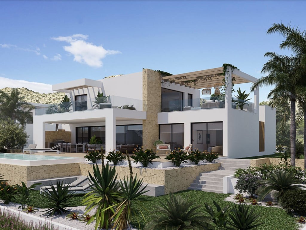 Viviendas modernas con vistas al golf cerca de Alicante y Elche