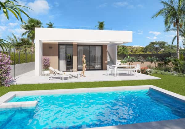 Nieuwbouwvilla met privézwembad in Vera Playa, Almería