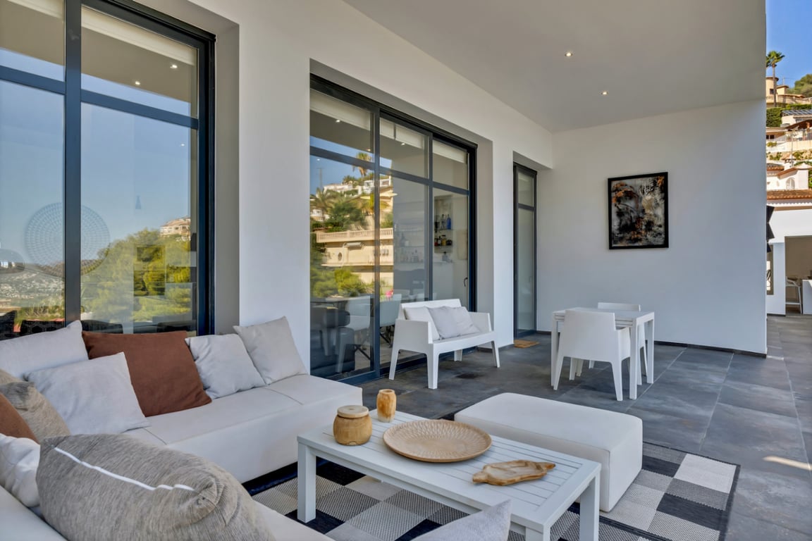 Impactante villa con vistas panorámicas al mar cerca de moraira - 13