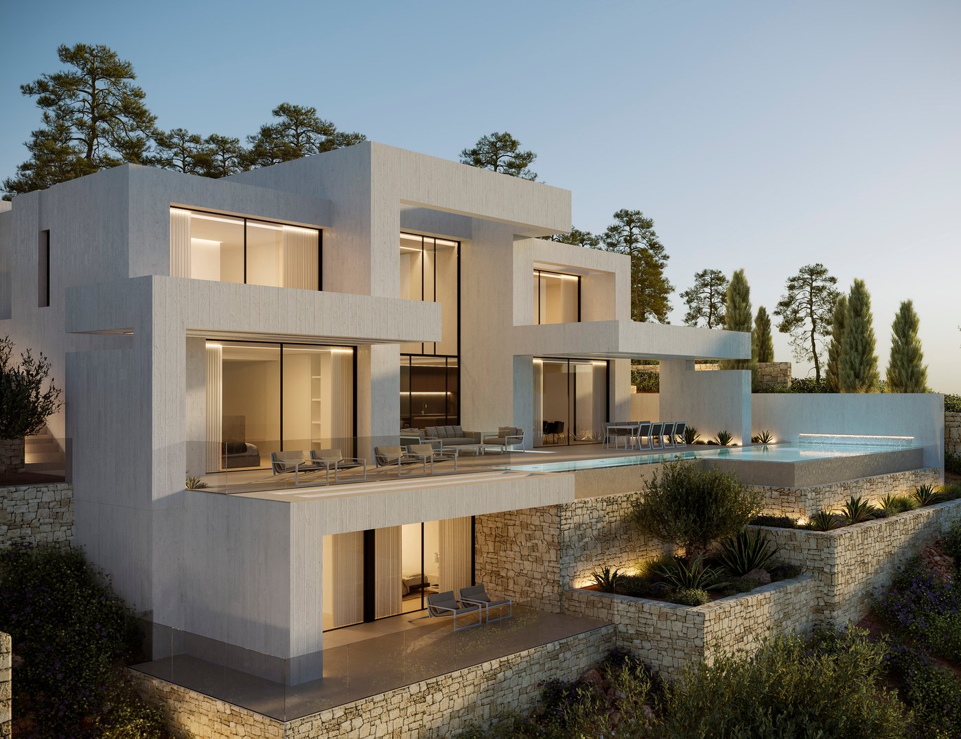 Villa Granadella — Villa de nueva construcción de lujo con vistas al mar