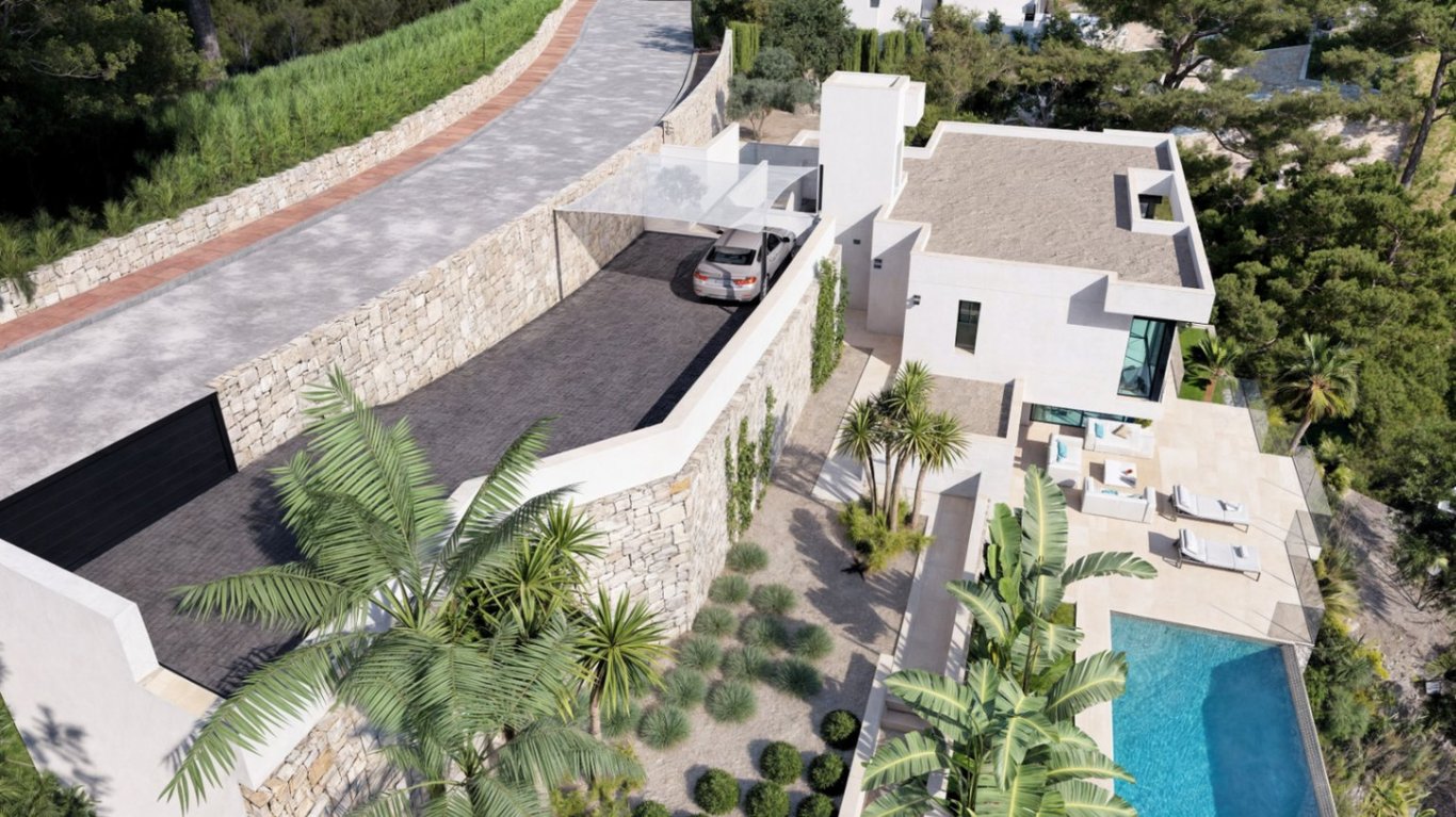 Proyecto con licencia para villa con vistas al mar en venta en Benissa - 9