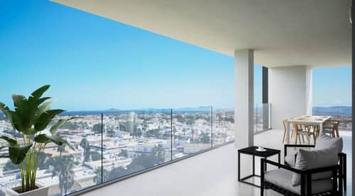 Nieuwbouwappartement met terras op 1,4 km van het strand in Los Alcázares — foto 5