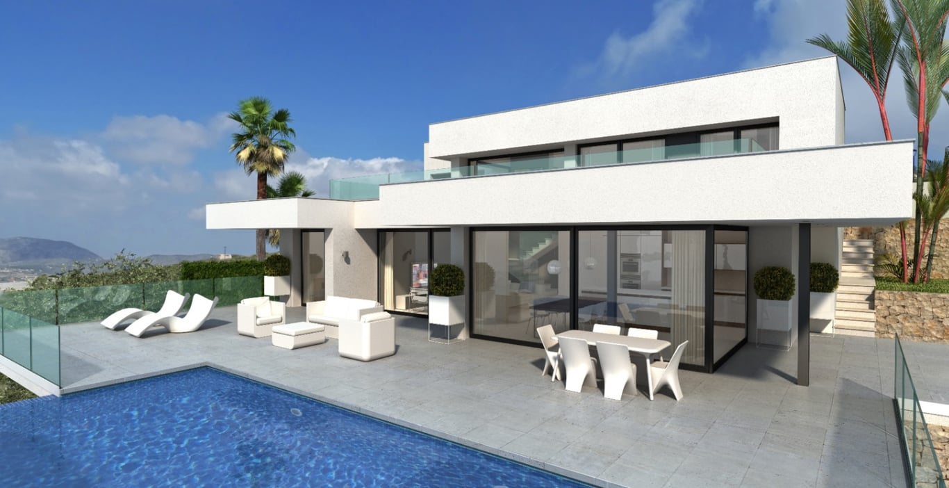 VILLA HORIZONTE: Obra Maestra Frente al Mar en Jazmines | Piscina Infinity, Tres Suites y Tecnología Avanzada - 5