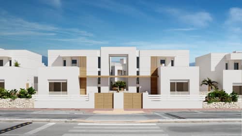 Nieuwbouwvilla met drie en-suite slaapkamers op 250 meter van het strand in San Juan de los Terreros — foto 13