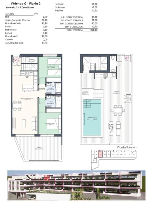 Nieuwbouwpenthouse met Privésolarium in Benijofar — foto 33