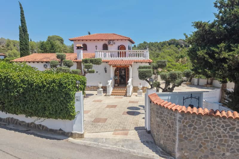 Te huur: vrijstaande villa bij Benissa/Calpe met panoramisch bergzicht