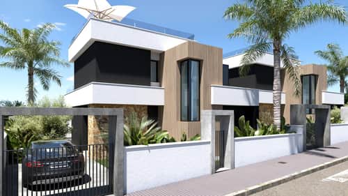Ruime nieuwbouwvilla met privézwembad in Lo Marabú, Ciudad Quesada — foto 4