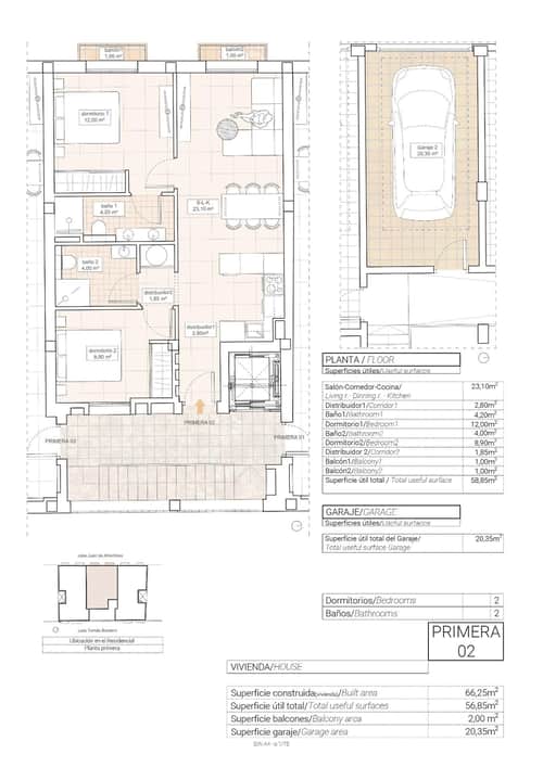 Nieuwbouwappartement met uitzicht op de wijngaarden in Hondón de las Nieves — foto 2