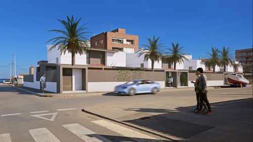 NIEUWBOUW HALFVRIJSTAANDE VILLA'S IN LOS NIETOS, LA MANGA MAR MENOR — foto 21