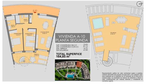 Nieuwbouw penthouse met solarium en zeezicht op 700 meter van het strand in Los Alcázares — foto 23