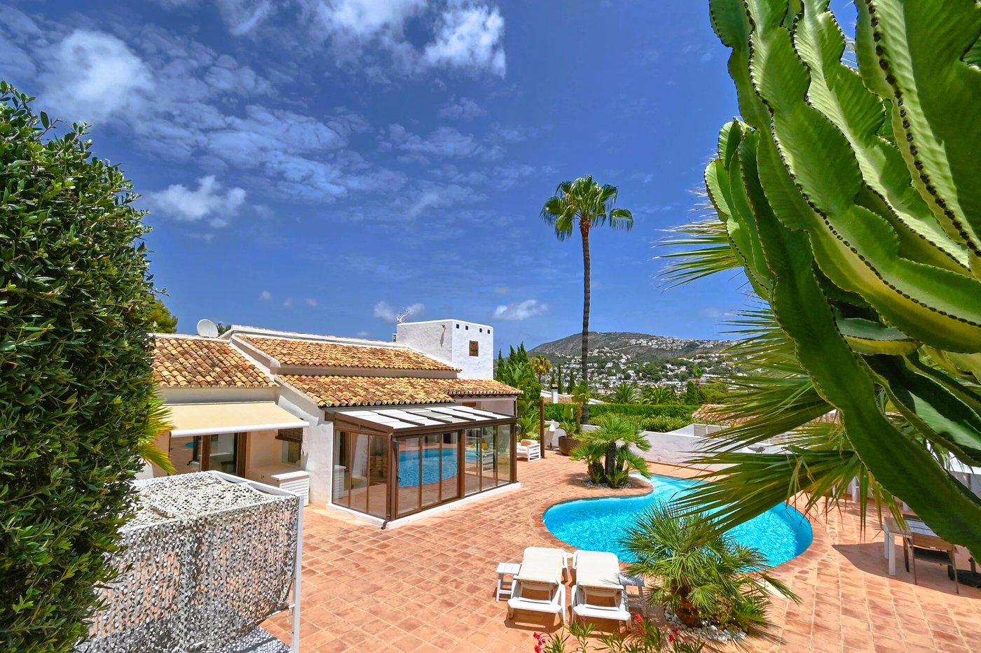 Double Villa in Moraira — 3 En-suite Bedrooms, Two Pools