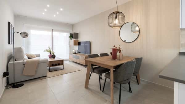 Nieuwbouwbungalow met 2 slaapkamers en solarium in Pulpí