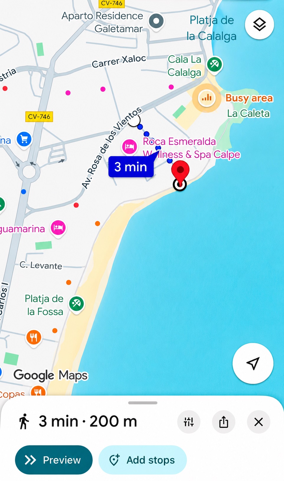 Top-floor renovated apartment in Miramar, Calpe — sea views & terrace