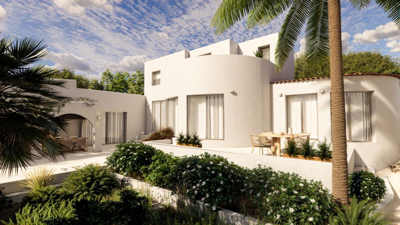 A Rarity That Doesn't Happen in Balcón al Mar: A Contemporary Finca on a Double Flat Plot