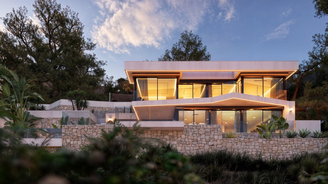 Proyecto con licencia para villa con vistas al mar en venta en Benissa - 12