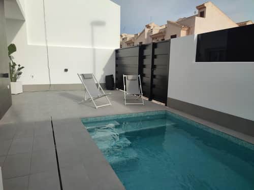 Halfvrijstaande nieuwbouwwoning met privézwembad en solarium in Balsicas, Torre Pacheco — foto 3