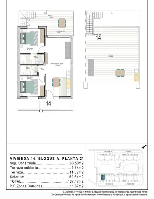 Nieuwbouwpenthouse met solarium in San Cayetano, Torre Pacheco — foto 22