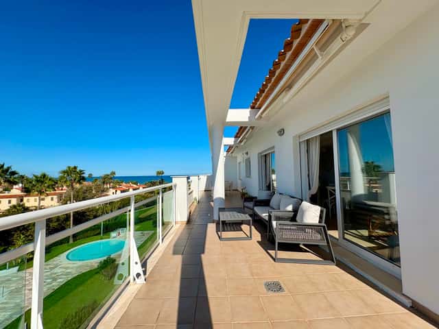 Penthouse mit Pool in Dénia, 3 Schlafz., 160m²