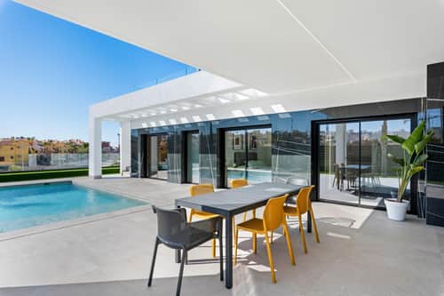 Gelijkvloerse nieuwbouwvilla met privézwembad en solarium in La Finca Golf, Algorfa — foto 5