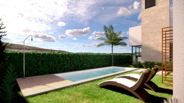 Nieuwbouwvilla met Privézwembad in Golfresort bij Torre Pacheco