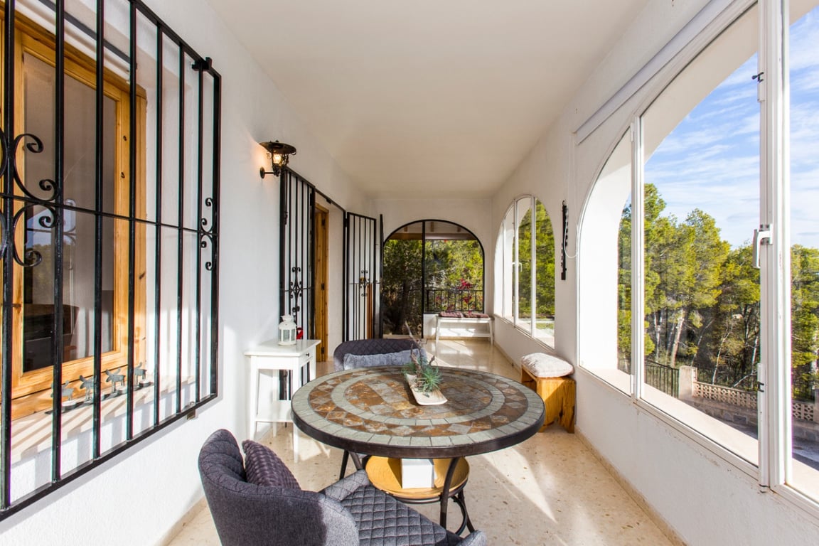 Villa con vistas al mar y terreno adicional en venta en Calpe - 7