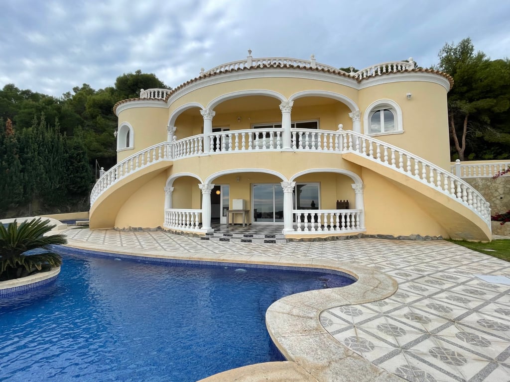 Villa de lujo con vista al mar en venta en Calpe - 38