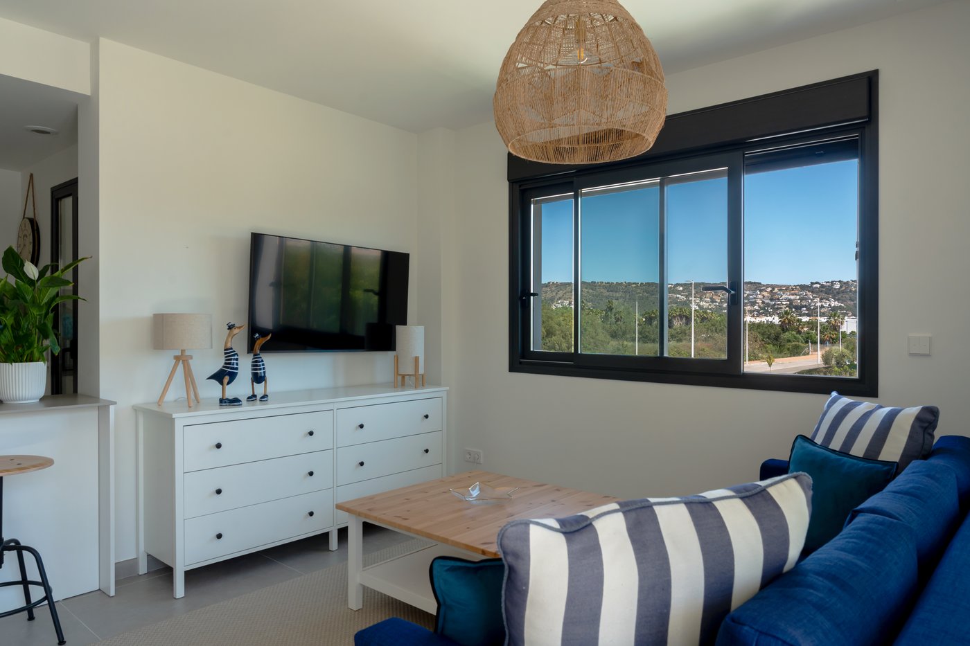 Luminoso apartamento de obra nueva en La Bardisa, Jávea; listo para entrar a vivir