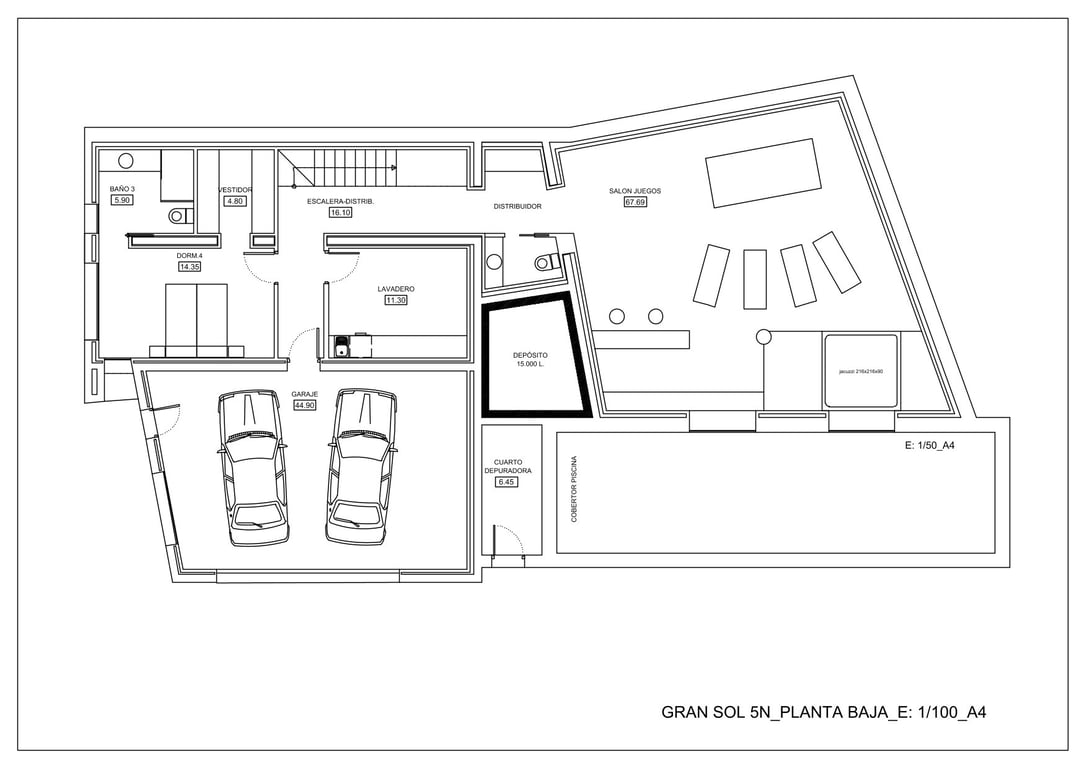 Villa moderna de luxe en venda a Benissa a 1,5 km de la Platja de la Fustera - 11