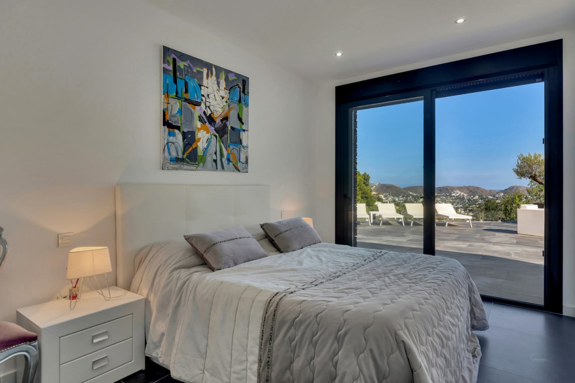 Impactante villa con vistas panorámicas al mar cerca de moraira - 33