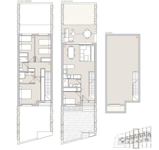 Majestuosa Casa Adossada Triplex JÁVEA | 4 Habitacions, 177m² | Jardí Privat, Soterrani i Doble Aparcament - 9