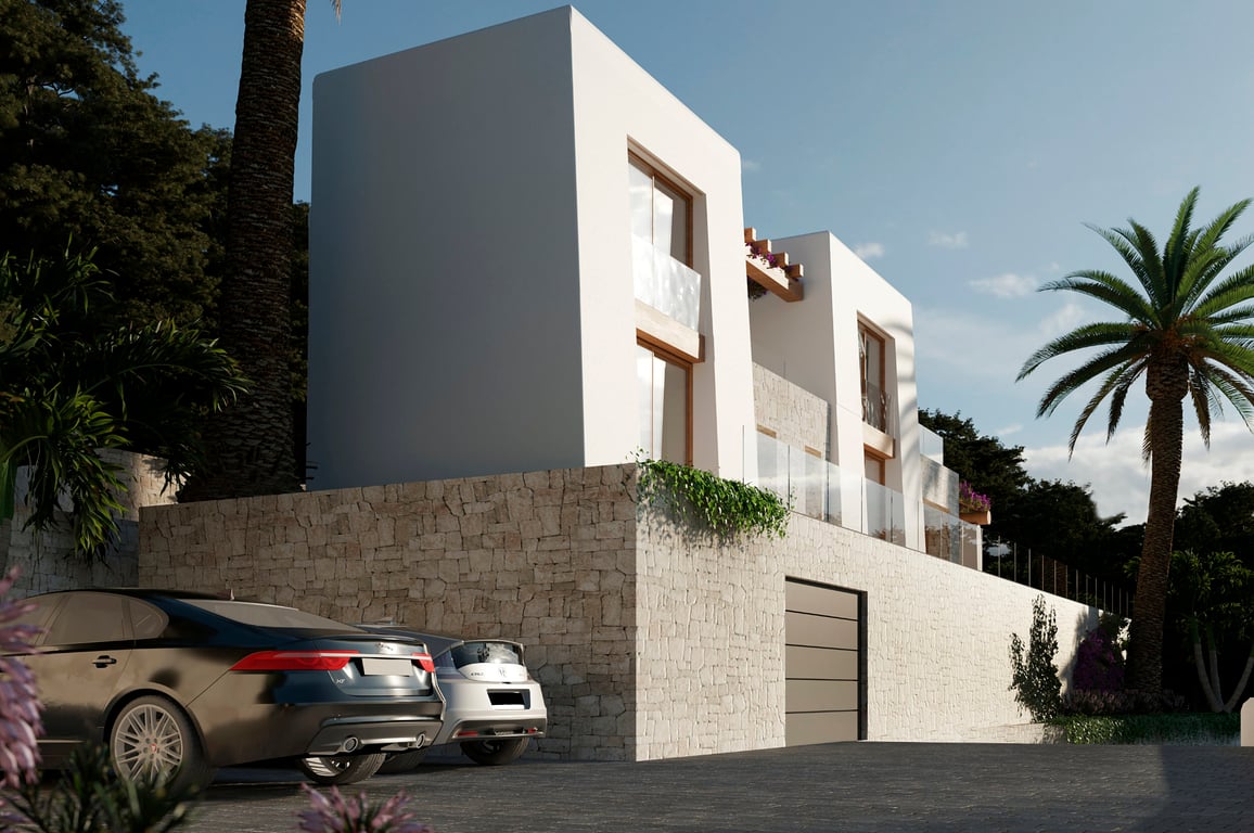 Proyecto: villa con vistas al mar en venta en Benissa - 5