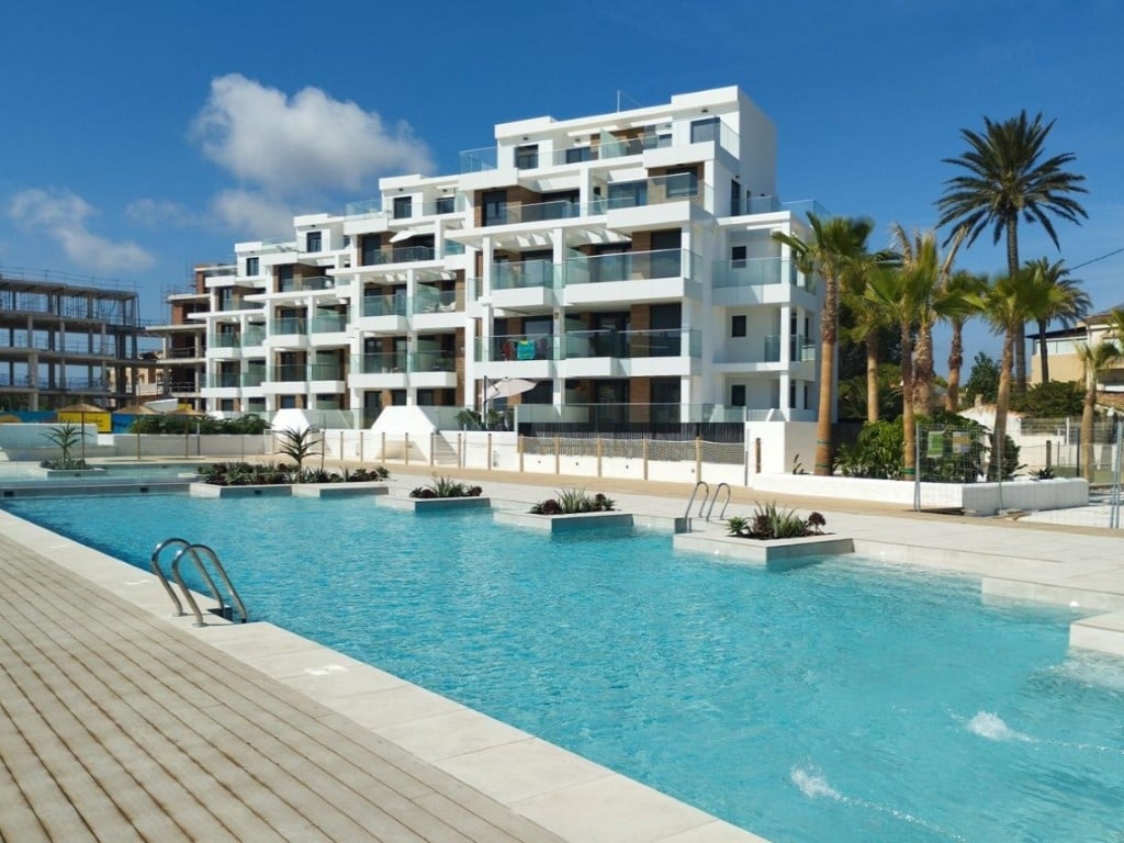 Moderní byt u moře v Denia s výhledem na moře — terrace