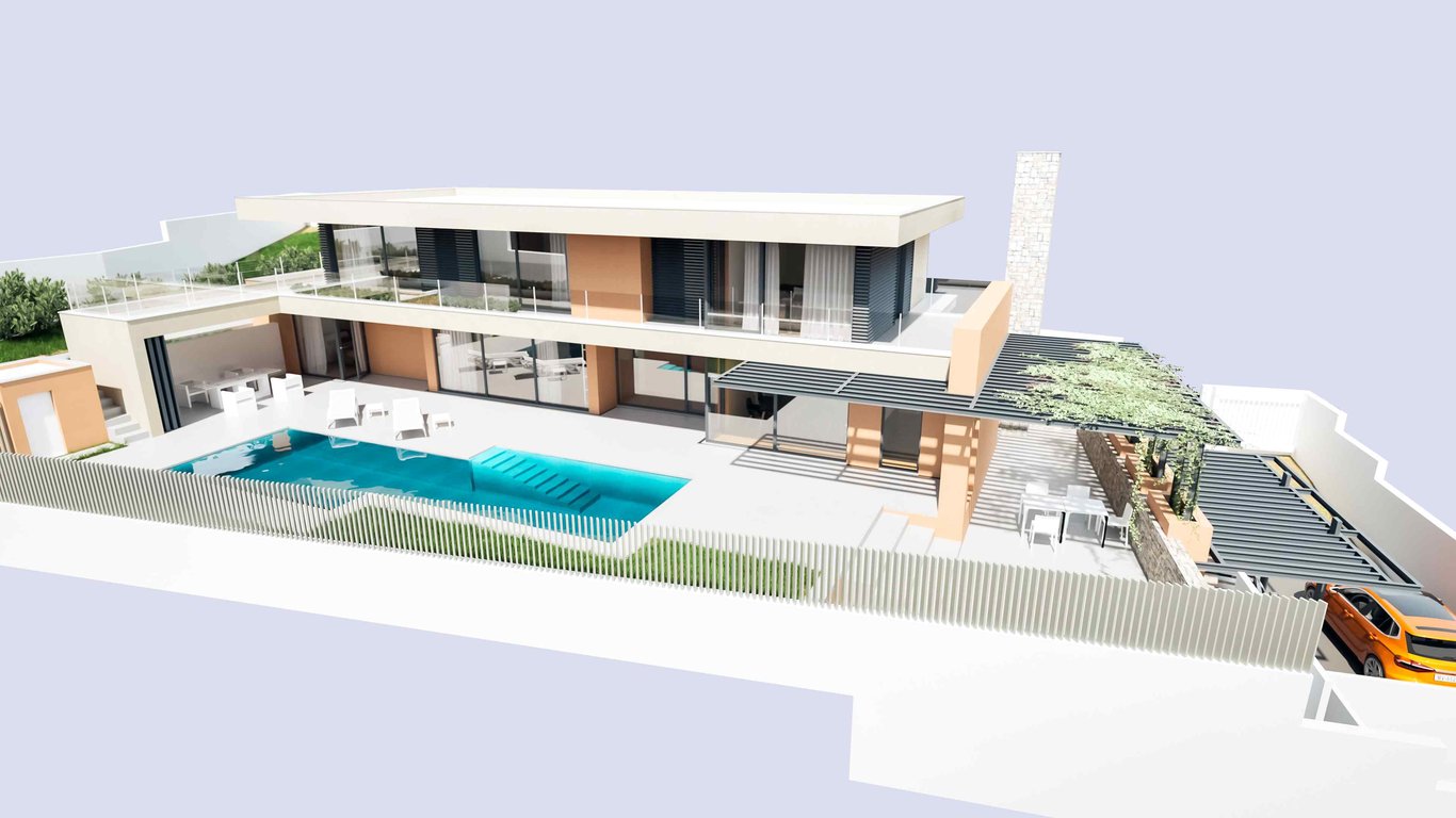 Proyecto: moderna villa en venta en Benimeit, Moraira - 2